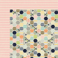 Lily Bee Design - Persnickety Collection - 12 x 12 Double Sided Paper - Fussy