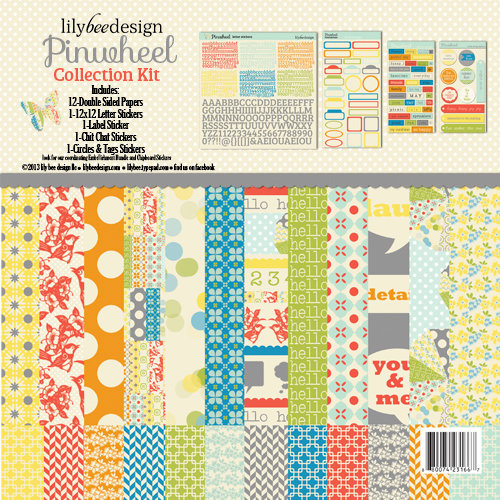 Lily Bee Designs - Pinwheel Collection - 12 x 12 Collection Kit