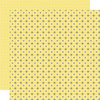Lily Bee Designs - Pinwheel Collection - 12 x 12 Double Sided Paper - Lemonade Stand