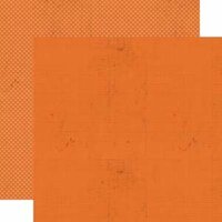 Lily Bee Design - Head Over Heels Collection - 12 x 12 Double Sided Paper - Tangerine