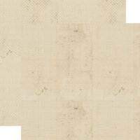 Lily Bee Design - Stationary Collection - 12 x 12 Double Sided Paper - Oatmeal