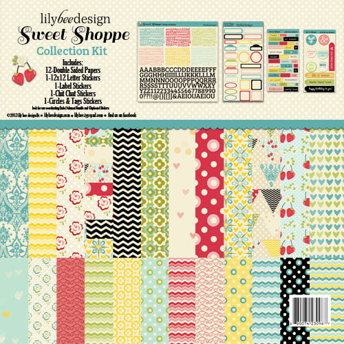 Lily Bee Design - Sweet Shoppe Collection - 12 x 12 Collection Kit