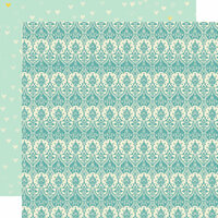 Lily Bee Design - Sweet Shoppe Collection - 12 x 12 Double Sided Paper - Gumball