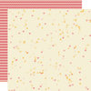 Lily Bee Design - Sweet Shoppe Collection - 12 x 12 Double Sided Paper - Marshmellow