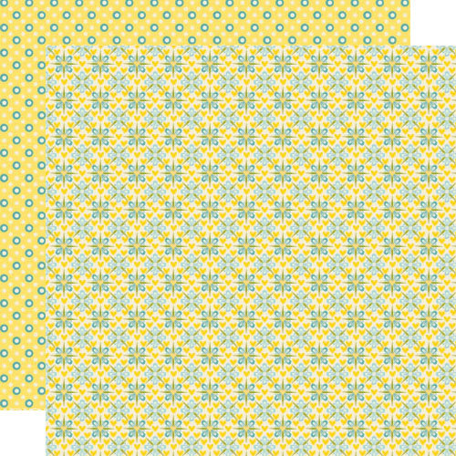 Lily Bee Design - Sweet Shoppe Collection - 12 x 12 Double Sided Paper - JuJuBe