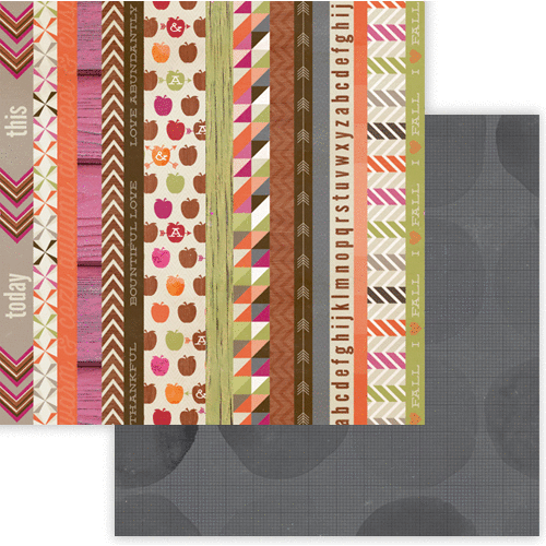 Lily Bee Design - Urban Autumn Collection - 12 x 12 Double Sided Paper - Oktoberfest