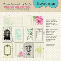 Lily Bee Design - Victoria Park Collection - Journal Cards
