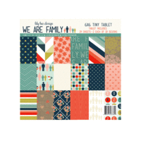 Lily Bee Design - We R Family Collection - Tiny Tablet - 6 x 6 Paper Pad
