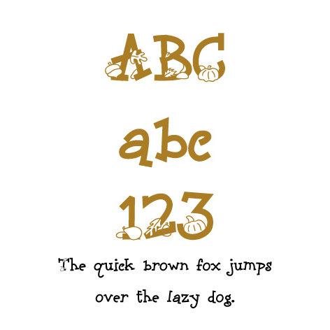 Fonts - Lettering Delights - Fall Finds (Windows)