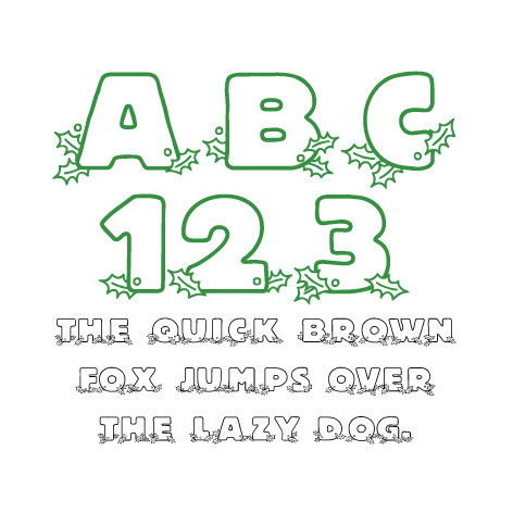 Fonts - Lettering Delights - Holly (Windows)