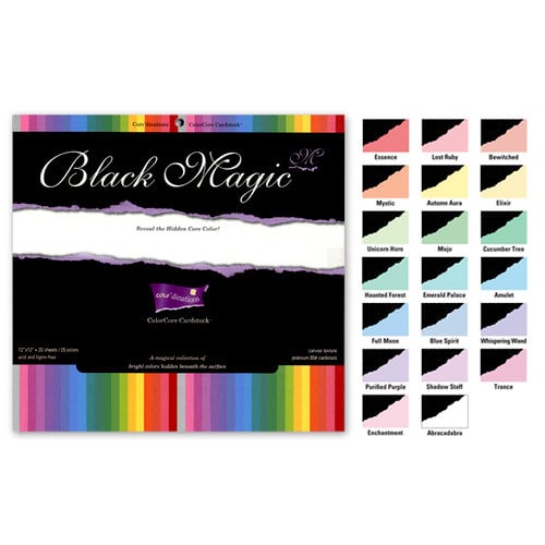 Core'dinations - Black Magic - Color Core Cardstock - Potion No. 9