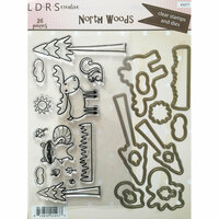 LDRS Creative - Christmas - Designer Dies and Clear Acrylic Stamps - North Woods