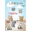 LDRS Creative - Designer Dies and Clear Acrylic Stamps - Puppy Time