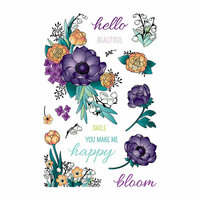 LDRS Creative - Clear Photopolymer Stamps - Beautiful Blooms