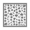 LDRS Creative - Happy Fall Collection - 6 x 6 Stencil - Leaves