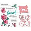 LDRS Creative - Designer Dies and Clear Acrylic Stamps - If Friends Were Flowers