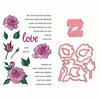 LDRS Creative - Designer Dies and Clear Acrylic Stamps - Love And Smell The Roses