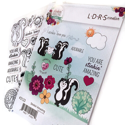 LDRS Creative - Cling Mounted Rubber Stamps - Stinkin Amazing