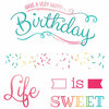 LDRS Creative - Clear Photopolymer Stamps - Life Is Sweet