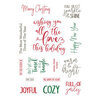 LDRS Creative - Clear Photopolymer Stamps - Elegant Holiday Wishes