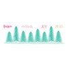 LDRS Creative - Clear Photopolymer Stamps - Pine Tree Forest