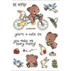 LDRS Creative - Clear Photopolymer Stamps - Beary Hoppy
