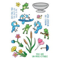 LDRS Creative - Clear Photopolymer Stamps - Garden Friends