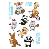 LDRS Creative - Clear Photopolymer Stamps - Friends Around the World