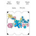 LDRS Creative - Clear Photopolymer Stamps - Spring Gift Tags Stack