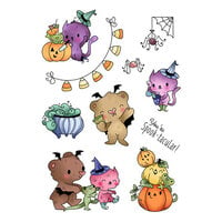 LDRS Creative - Clear Photopolymer Stamps - Halloween Party
