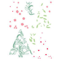 LDRS Creative - Christmas - Clear Photopolymer Stamps - Holiday Floral