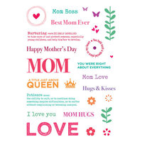 LDRS Creative - Clear Photopolymer Stamps - All About Mom
