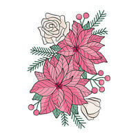 LDRS Creative - Clear Photopolymer Stamps - Winter Bouquet