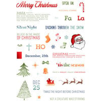 LDRS Creative - Clear Photopolymer Stamps - Tis The Season Collage