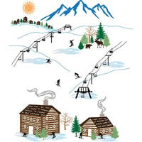 LDRS Creative - With Affection Collection - Clear Photopolymer Stamps - Winter Chalet