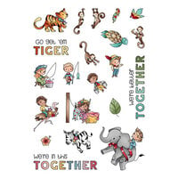 LDRS Creative - Clear Photopolymer Stamps - Swiss Family Robinson Pocket Pals