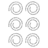 LDRS Creative - Untamed And Unfiltered Collection - Clear Photopolymer Stamps - Winding Celebrations