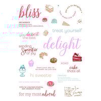 LDRS Creative - Untamed And Unfiltered Collection - Clear Photopolymer Stamps - Sugar Rush Collage
