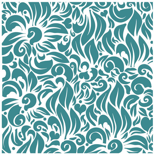 LDRS Creative - Untamed And Unfiltered Collection - Clear Photopolymer Stamps - Floral Reverse Background