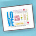 LDRS Creative - No Bounds Collection - Clear Photopolymer Stamps - About Love Collage