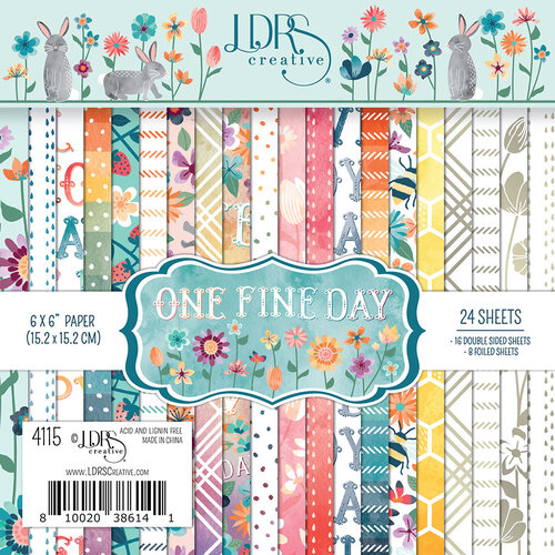 LDRS Creative - One Fine Day Collection - 6 x 6 Paper Pad