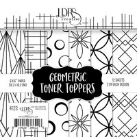 LDRS Creative - Toner Topper Sheets - 6 x 6 - Geometric