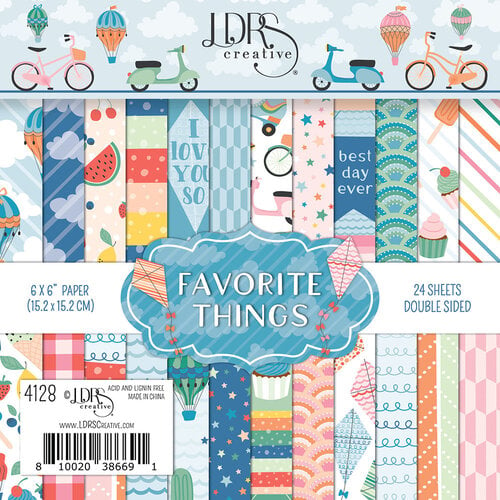 LDRS Creative - Favorite Things Collection - 6 x 6 Paper Pack