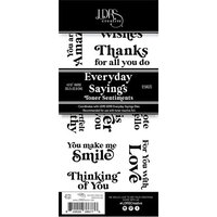 LDRS Creative - Toner Sentiment Sheets - 4 x 9 - Every Day Sayings