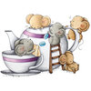 LDRS Creative - CandiBean Collection - Cling Mounted Rubber Stamps - Time For A Cuppa