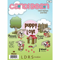 LDRS Creative - Designer Dies and Clear Acrylic Stamps - Puppy Love