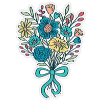 LDRS Creative - With Affection Collection - Impress-ion Letterpress Dies - Fleurs Petite - Mixed Bouquet