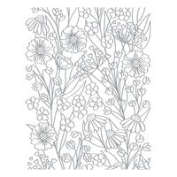 LDRS Creative - Impress-ion Press and Foil Plates - Wall Flower