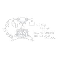 LDRS Creative - Daybreak Collection - Impress-ion Press Foil Plates - Victorian Phone