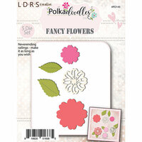 LDRS Creative - Polkadoodles Collection - Designer Dies - Fancy Flowers